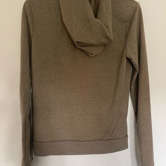 Twisted Heart Sequins Zip Up Hoodie - Picture 7 of 7